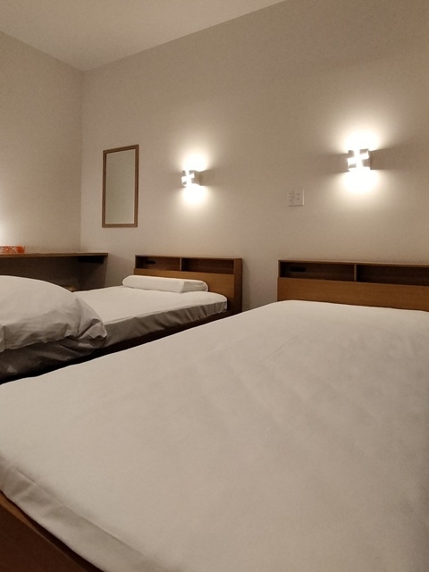 ツインルームをお一人で！！