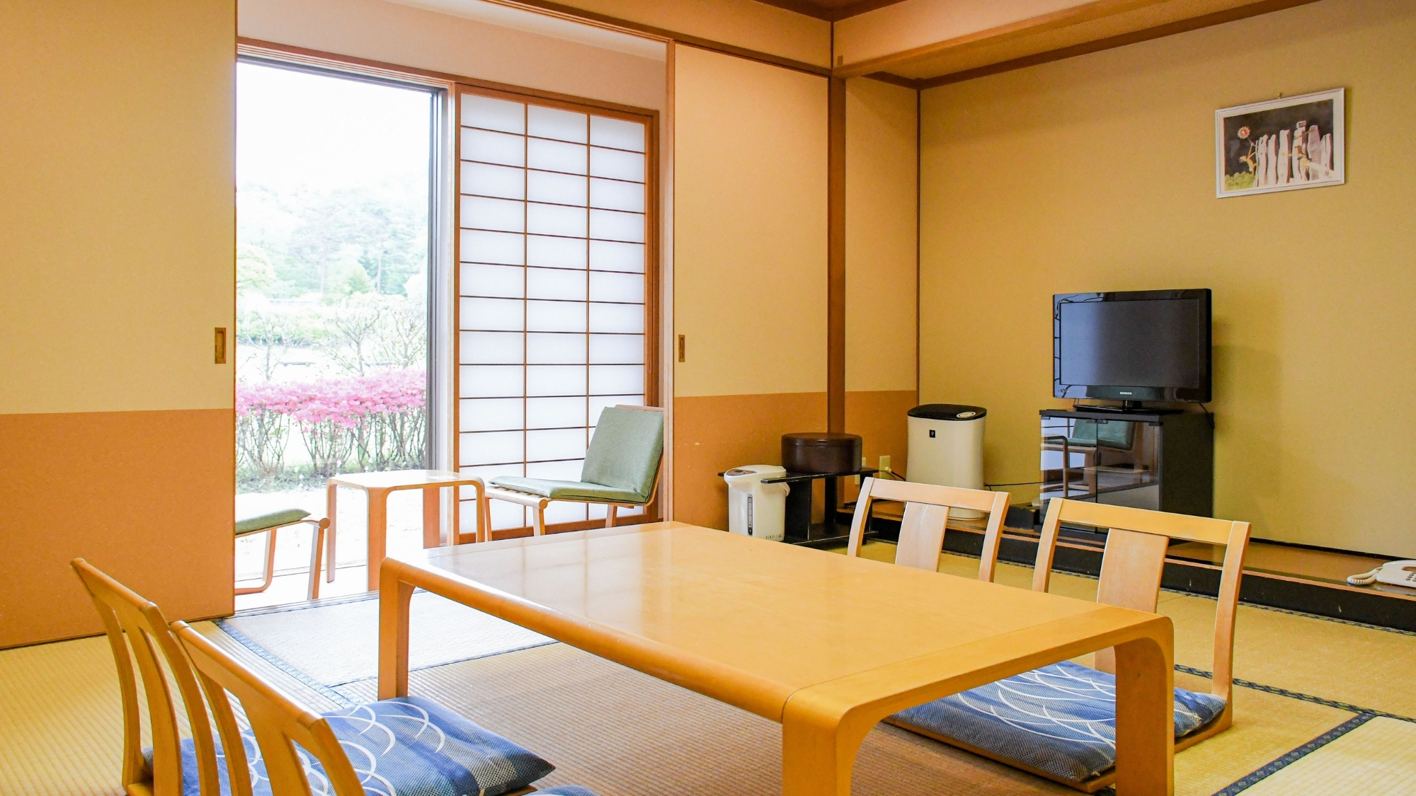 【ゆったり基本和室】ゆったりとした間取りはグループやファミリーにおススメ♪