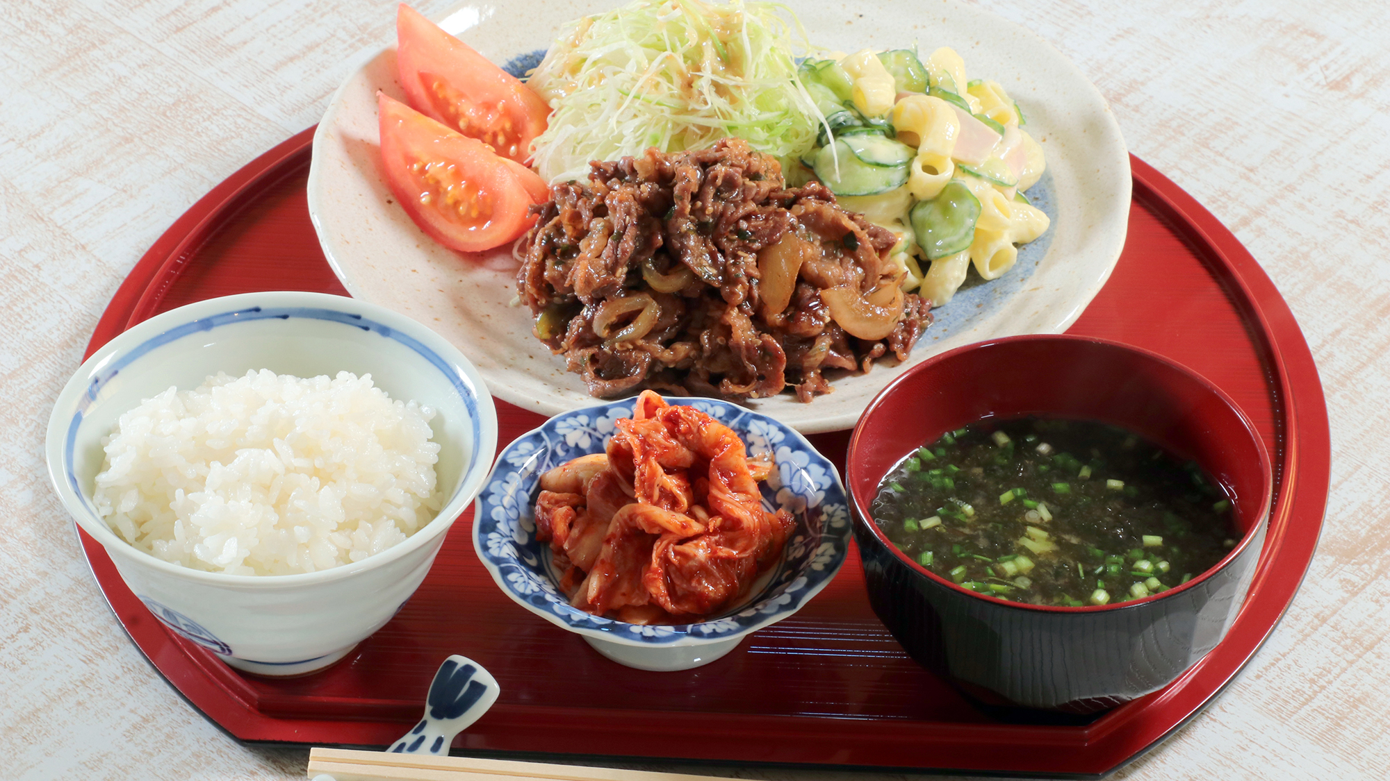 【お料理】日替わりプルコギ定食