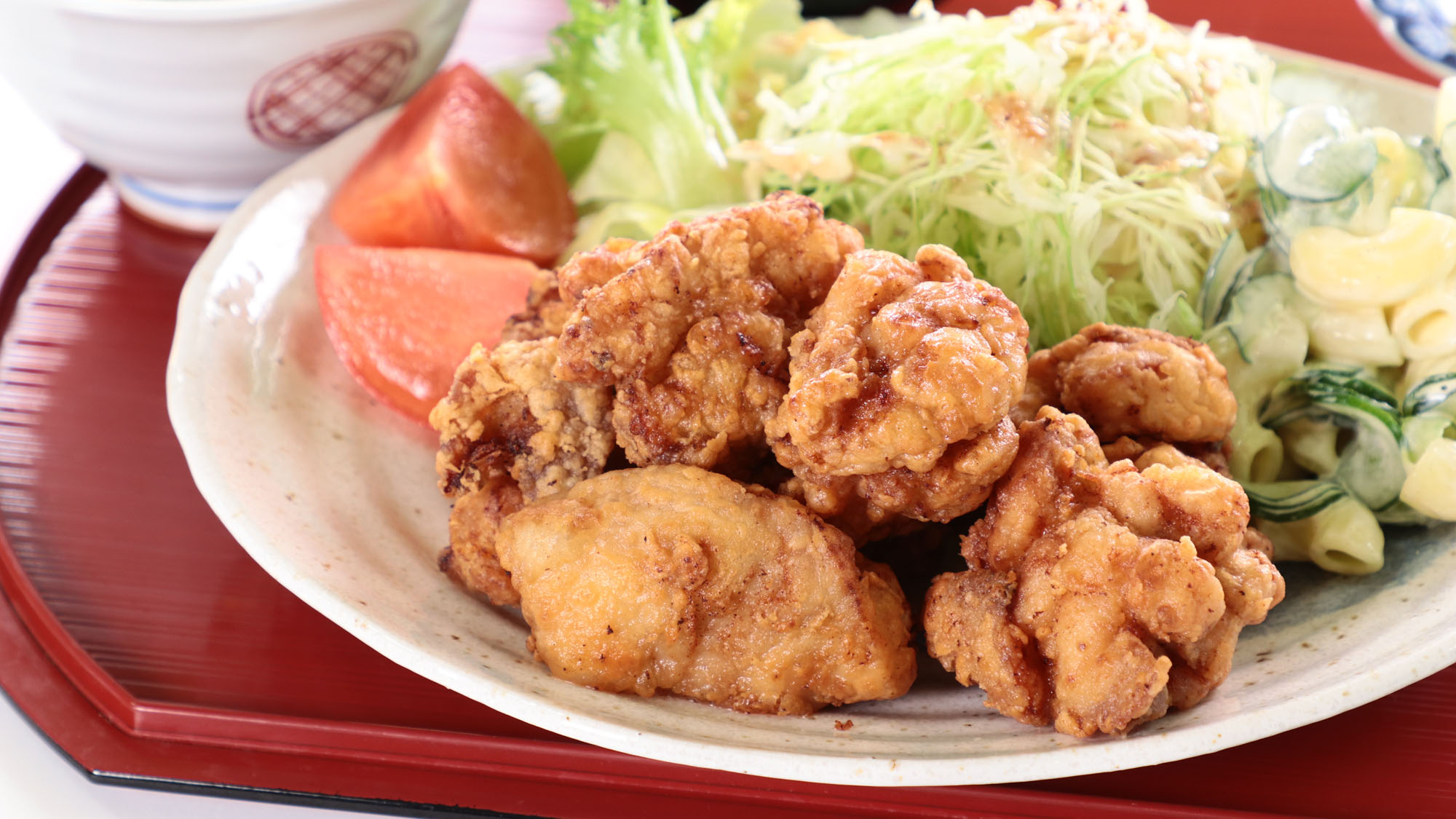 【お料理】日替わり唐揚げ定食*