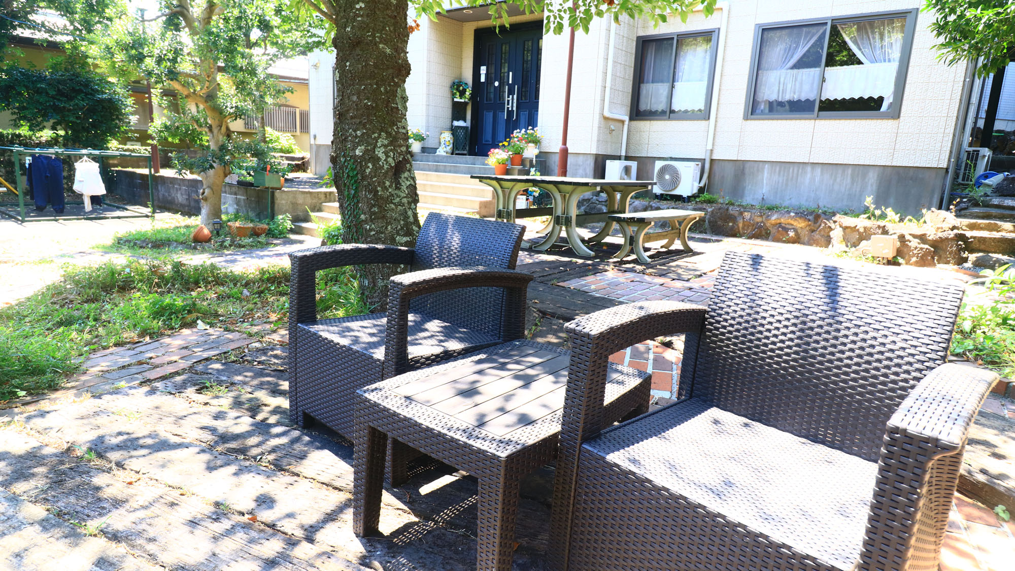 伊豆高原の心地いい風を感じる庭*