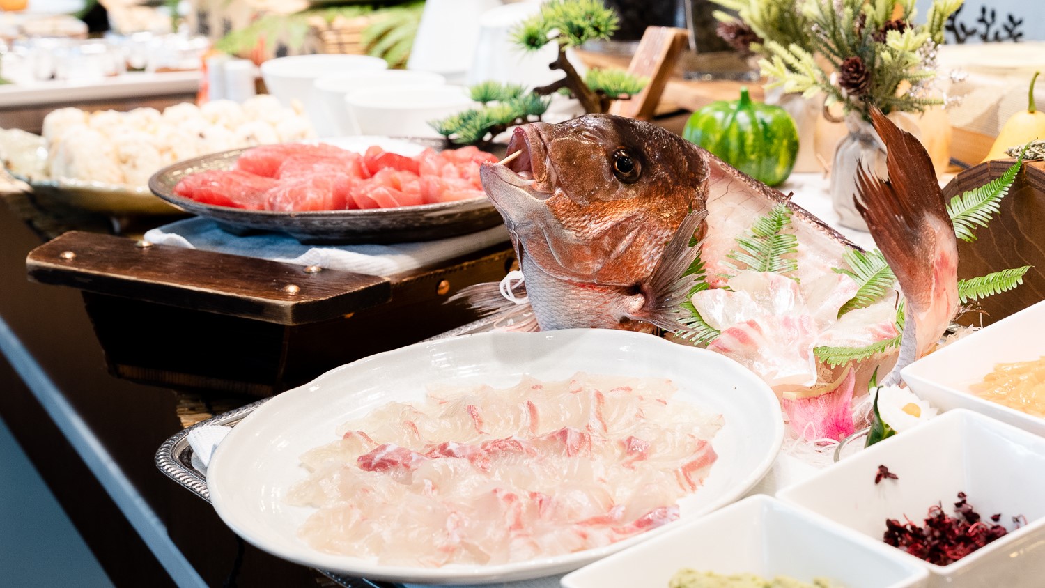 夕食バイキング　※イメージ