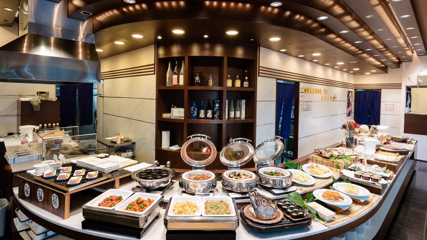 夕食バイキング　※イメージ