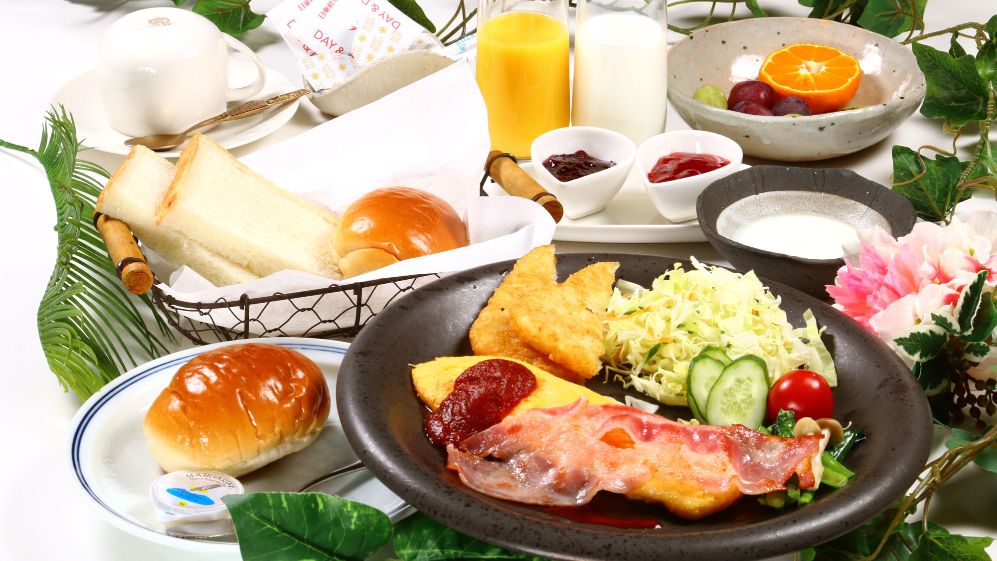 【朝食付】朝から体にやさしい朝食を！四季折々の富士山を眺められるロケーション♪