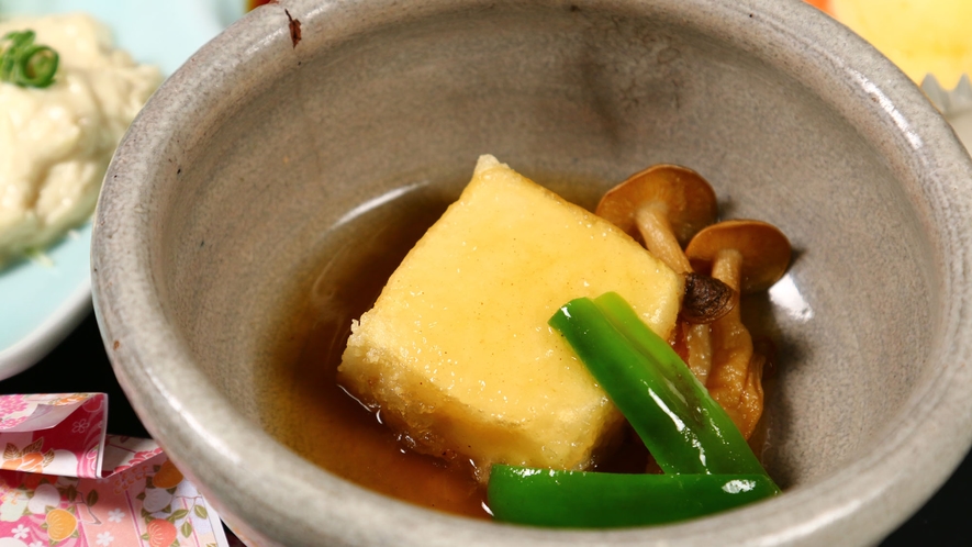 お料理◆揚げ出し豆腐　ある日の夕食の一例*