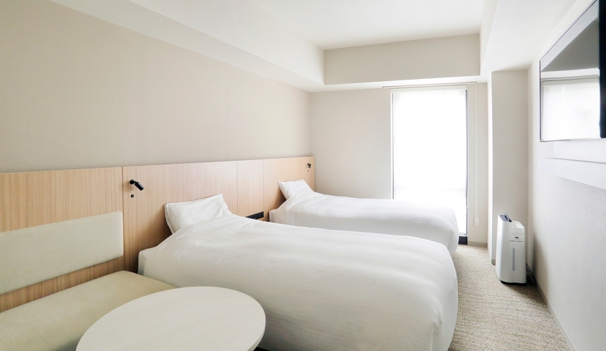 ■ツインルーム 20㎡■　110cm幅ベッド2台完備でご夫婦 お友達との旅行などに最適なお部屋です