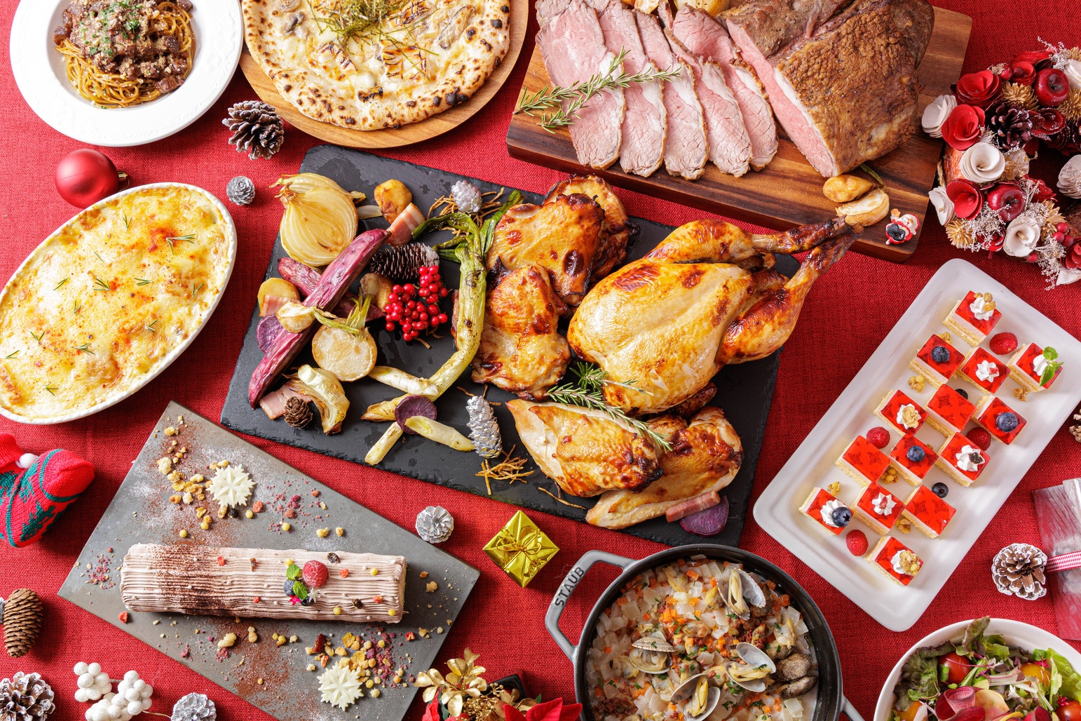 【サンタクロースに出逢える夜】ネスタにサンタがやってくる!! ご夕食はXmasブッフェ＜ホテル宿泊＞