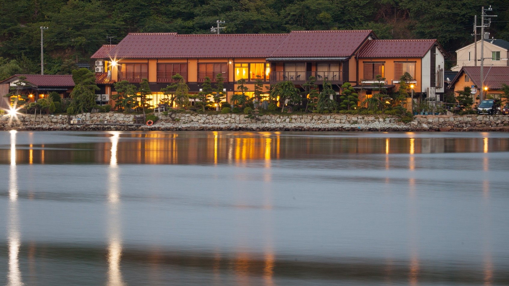 ★全６部屋のリゾート宿★リバービュー客室★素泊まり歓迎☆貸切風呂無料★個室で無料朝食付