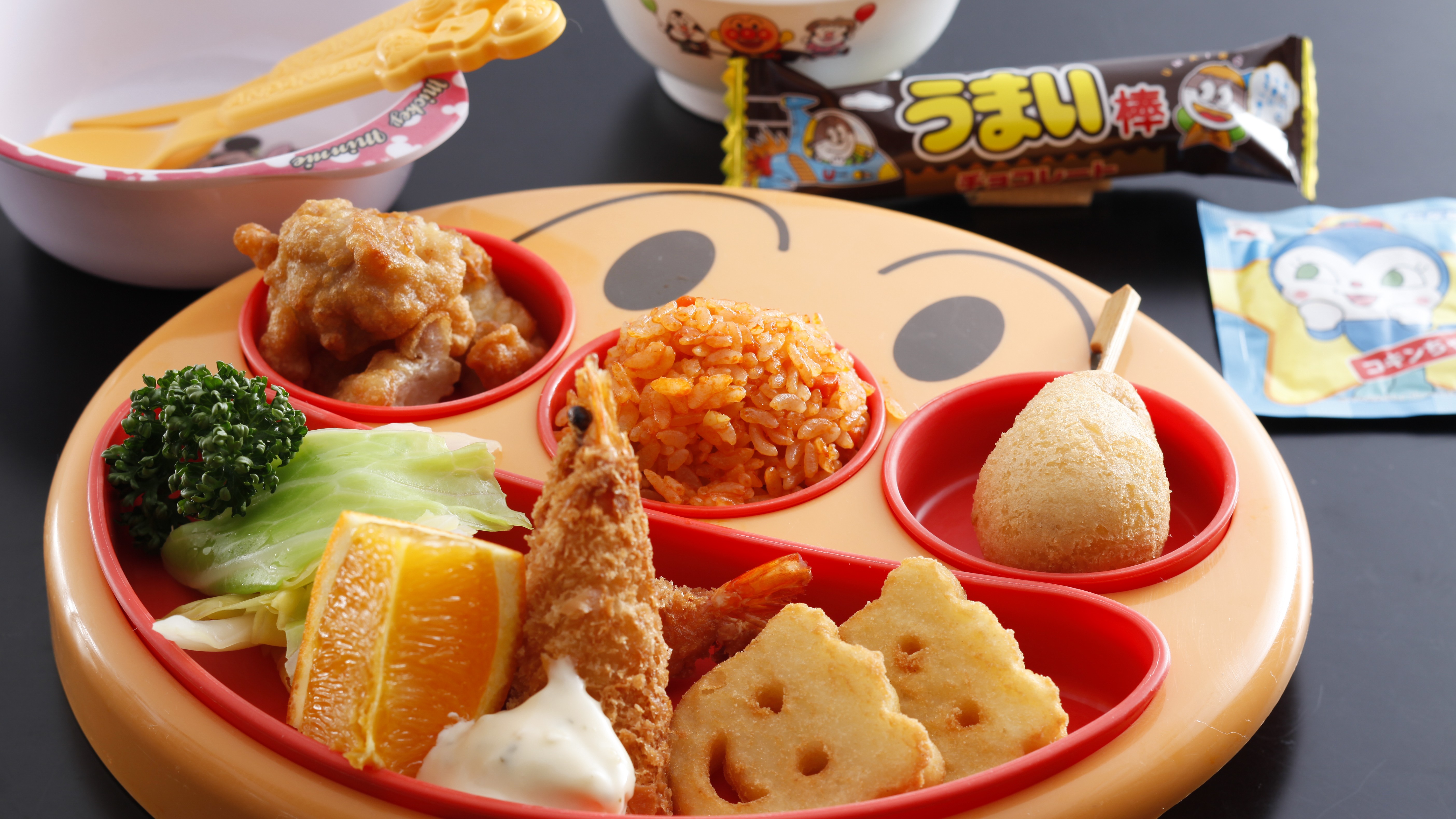 あんぱんまんのお子様ランチ