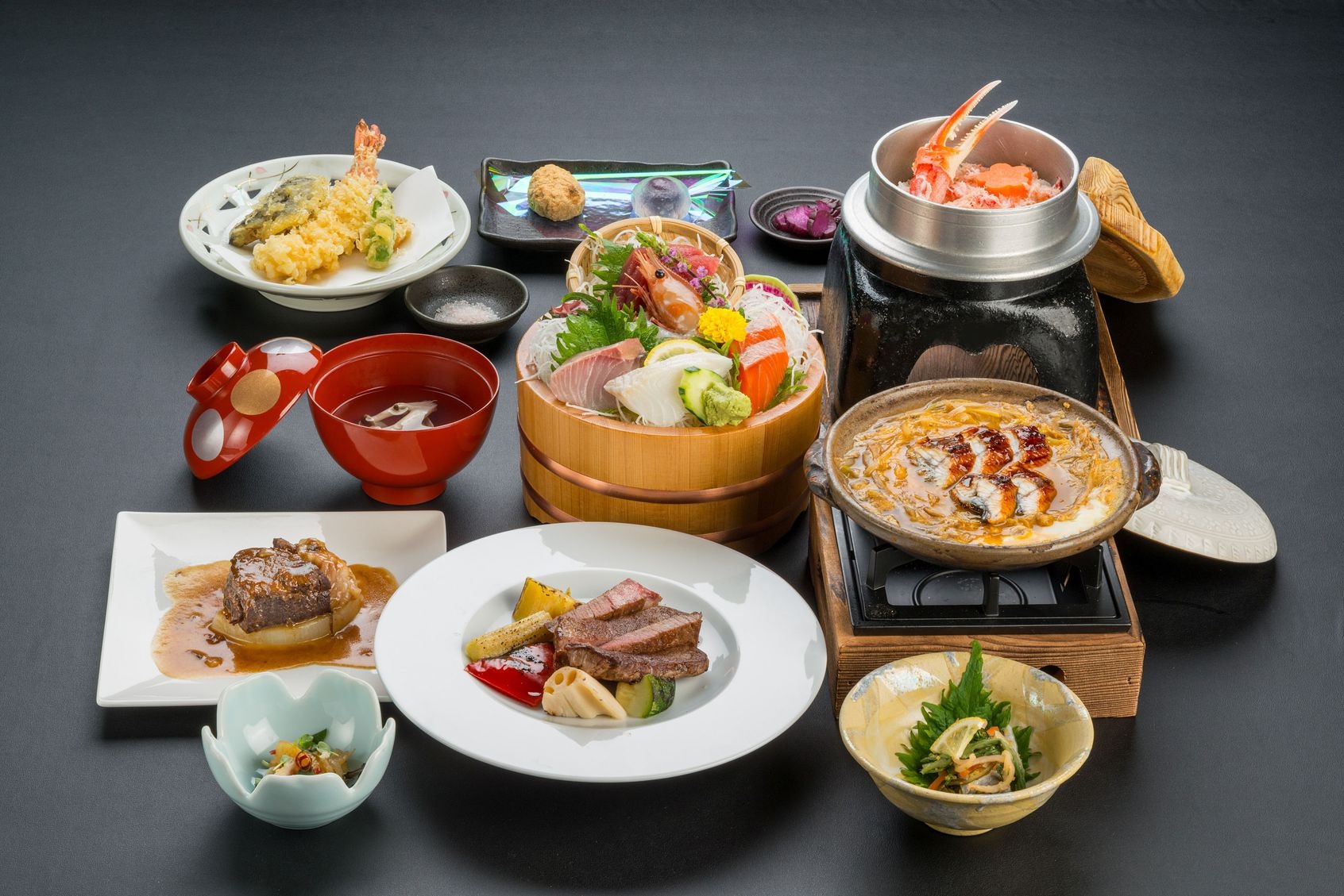 当館自慢の贅の極み１泊２食付宿泊プラン　〜柊コース〜