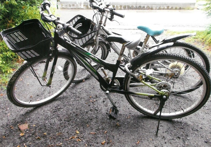 自転車（貸出無料）