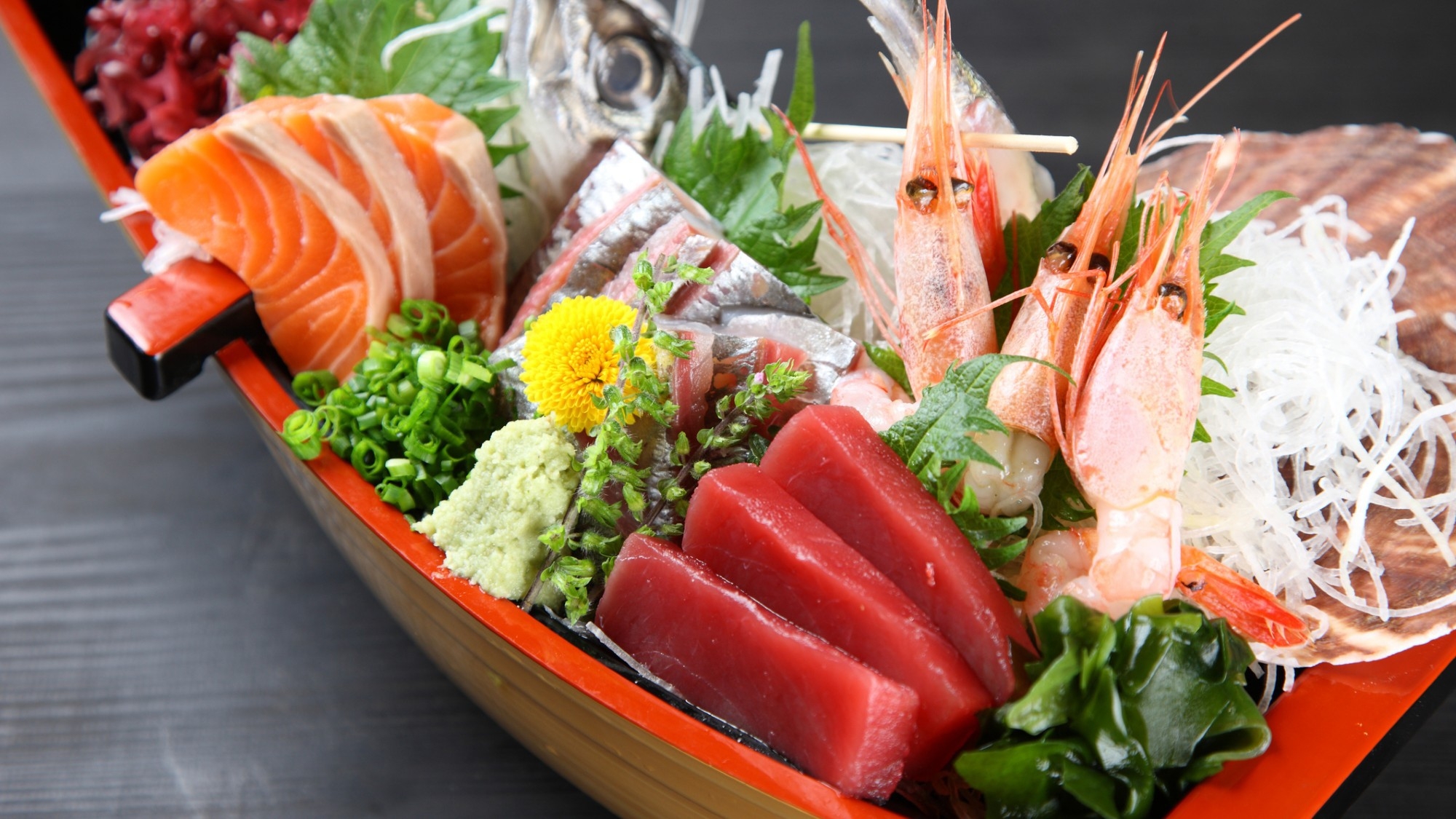 【特選会席】旬魚の舟盛で彩る特選会席プラン《朝夕食付き》