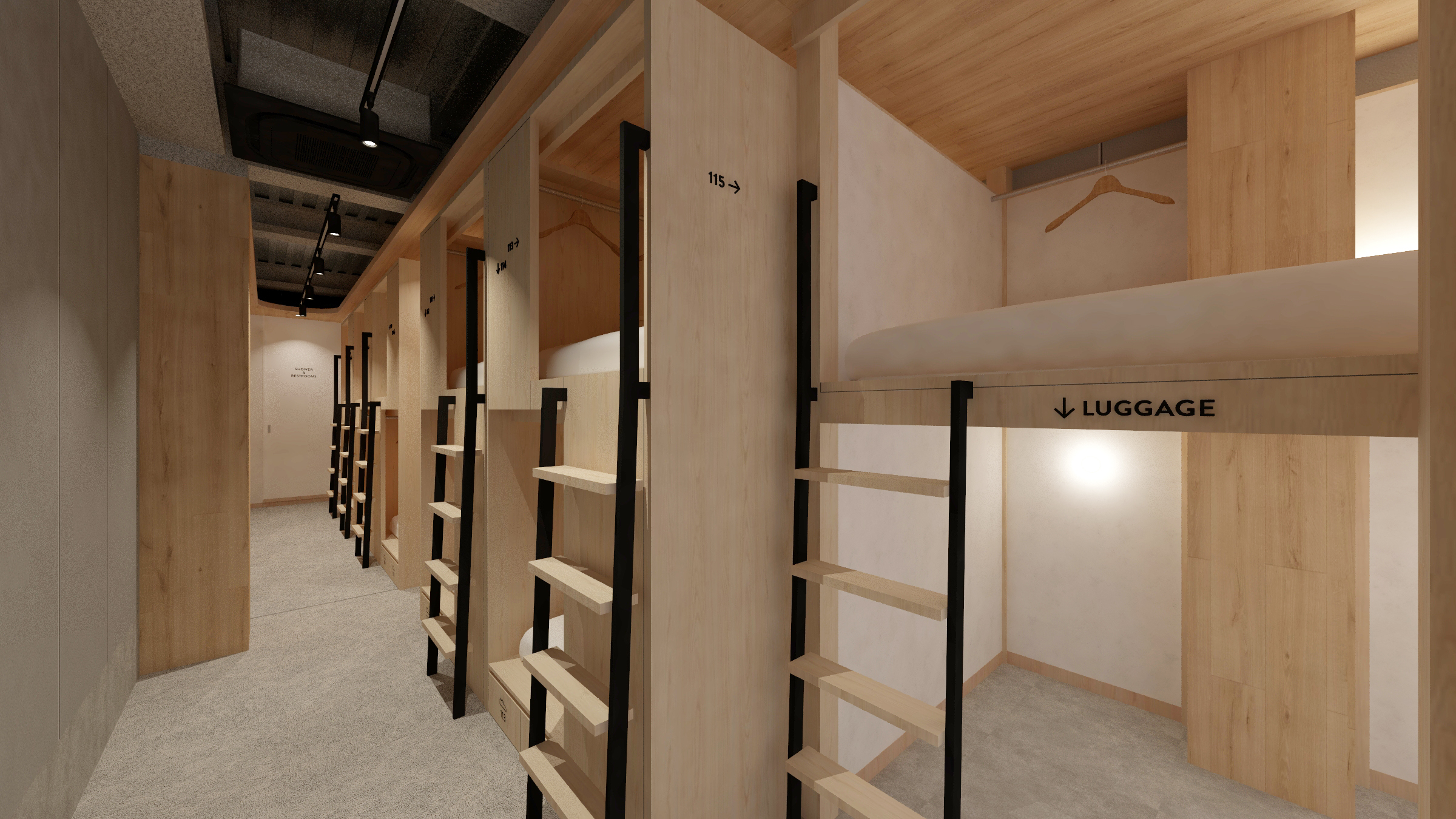 別館_ドミトリールーム(男女共用)