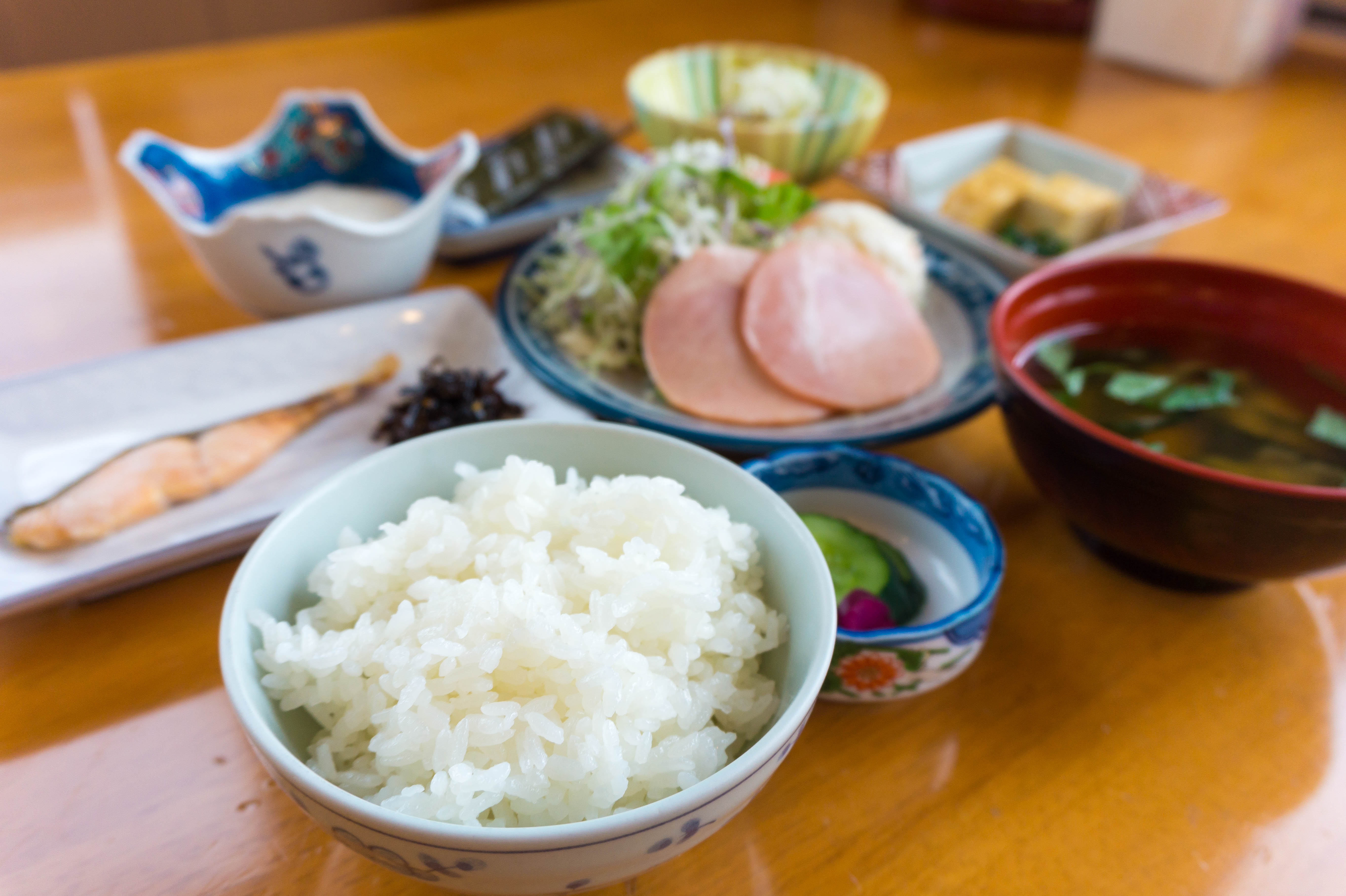 朝食一例