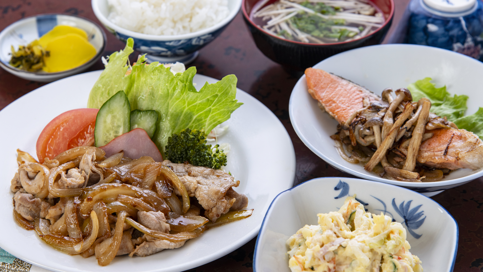 【毎日変わる楽しみ】連泊しても飽きさせない献立作り（★ある日の夕食★）