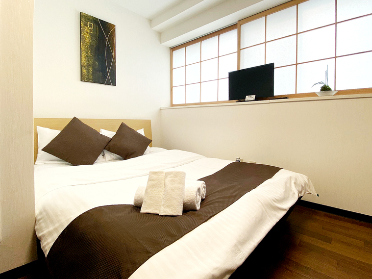 301★平和公園と本通商店街まで路面電車一本！★ダブルルーム