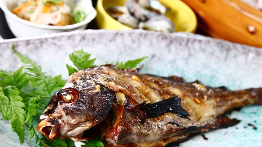 海の幸定食◆香ばしい焼き魚をご飯のお供に！