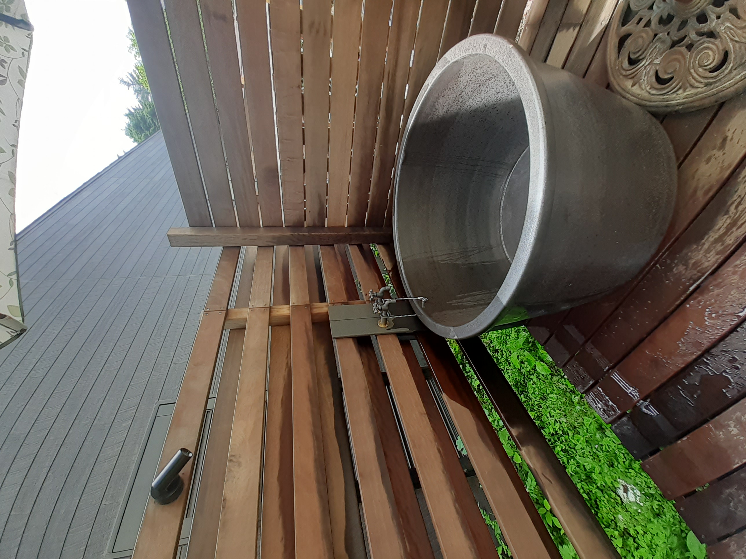 信楽焼の陶器風呂