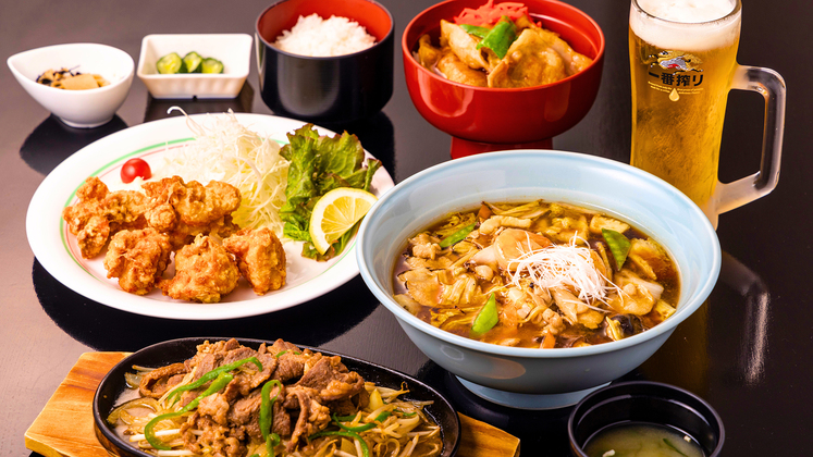 ■清掃無しのＥｃｏ5連泊：２食付■レストランで選べる！北海道グルメと湯めぐり満喫