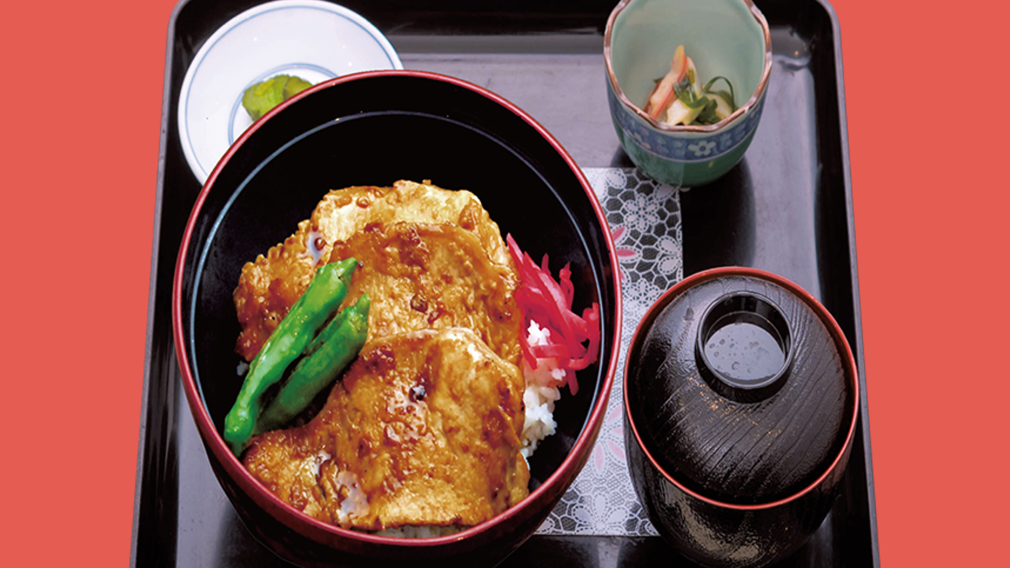 レストランで選べるお食事：十勝豚丼定食