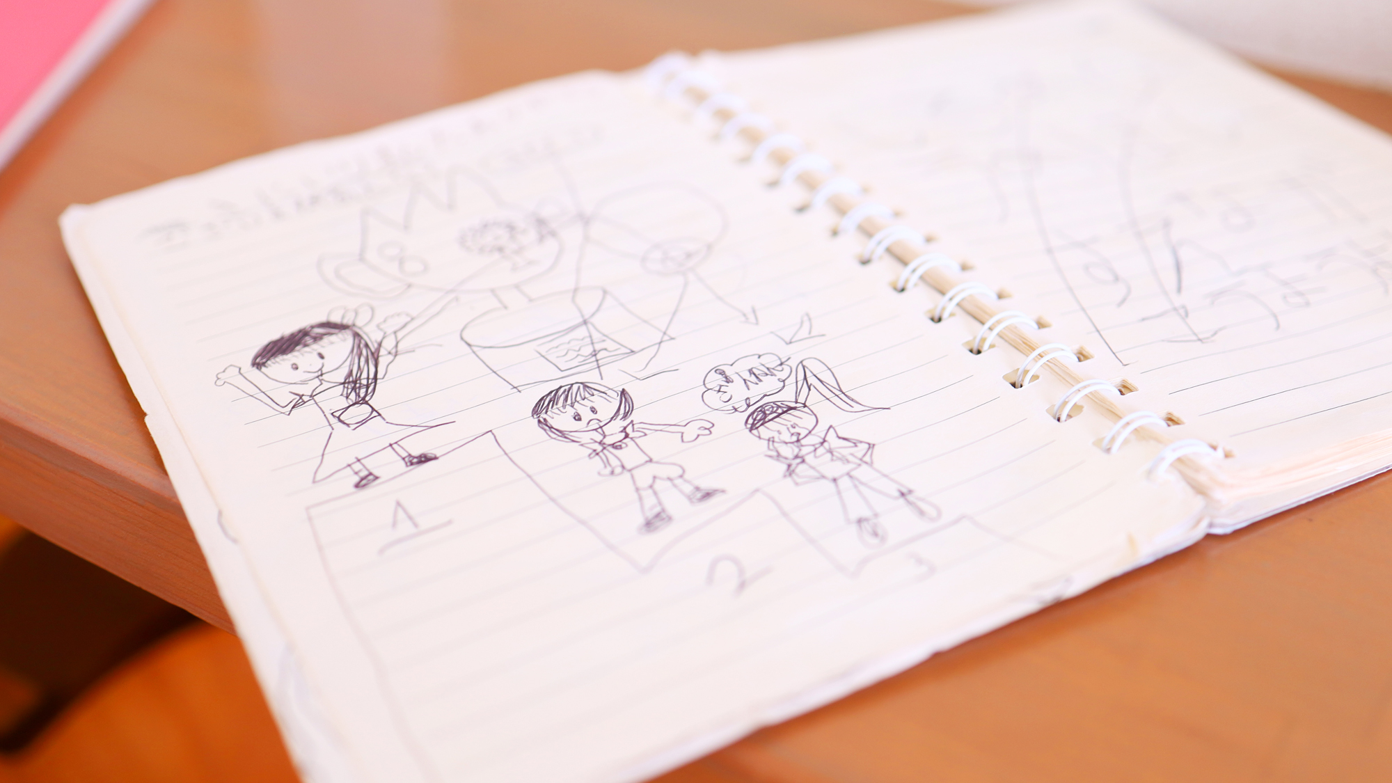 【旅の想いでノート】お越しの際は是非皆さんも記してください♪