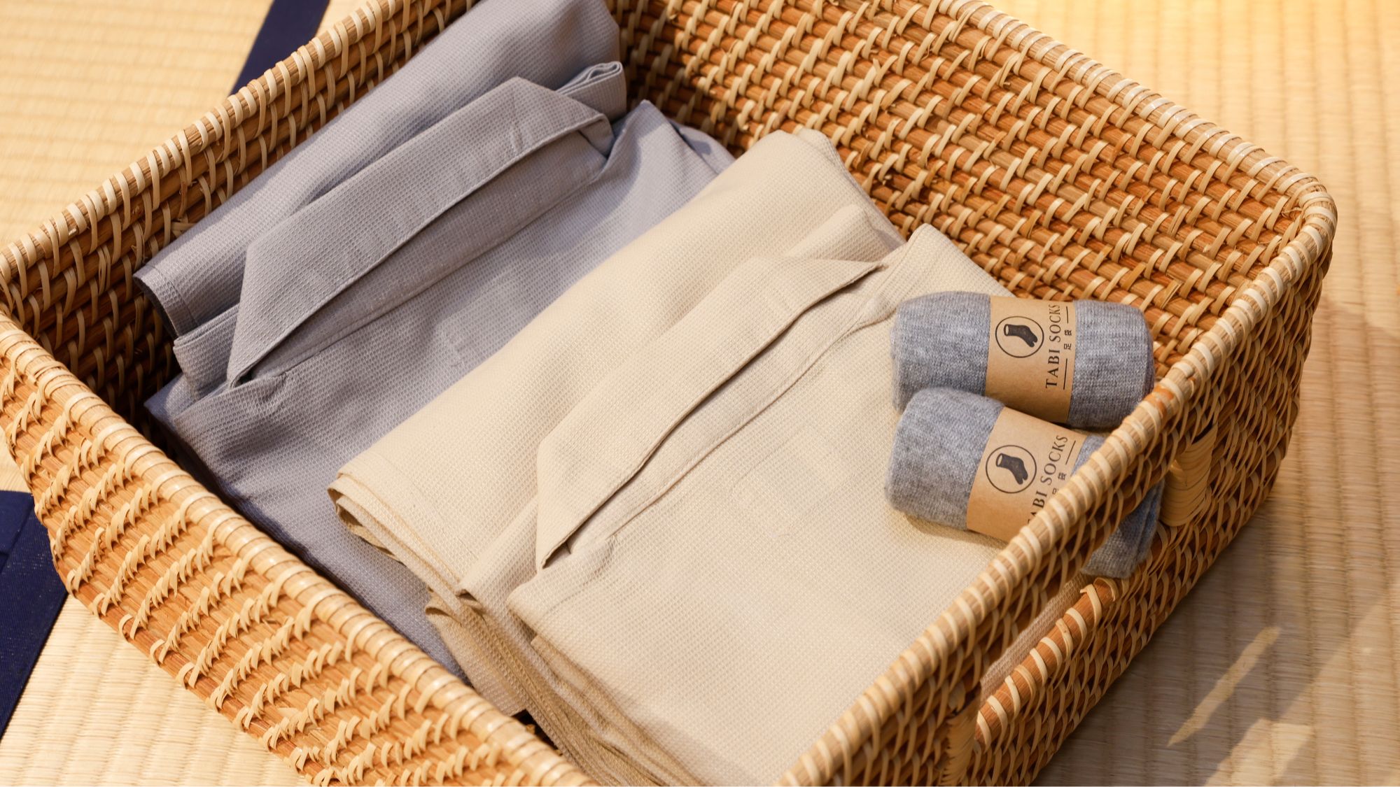 各お部屋に人数分のパジャマをご用意