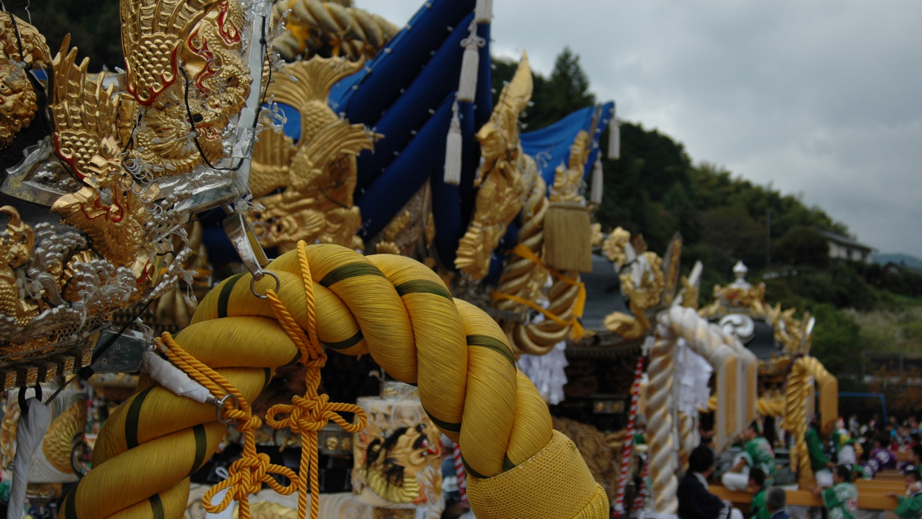 【勇壮な竹田の秋祭り】