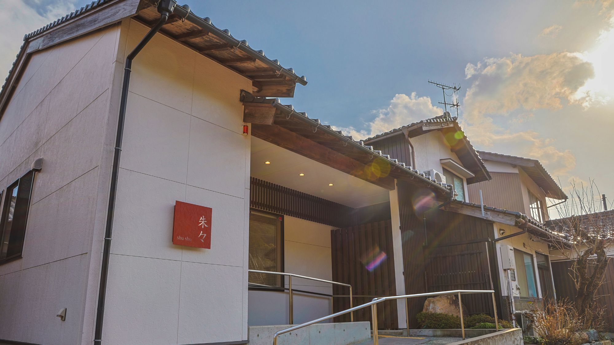 外観：竹田駅より細道徒歩1分