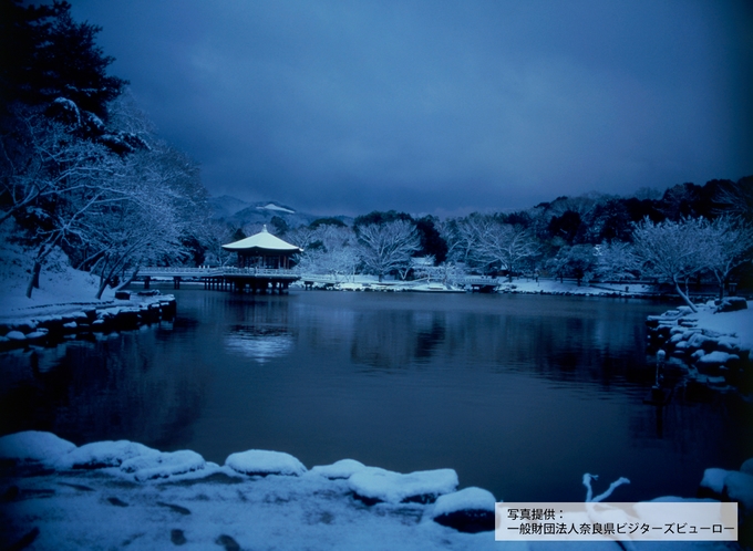 奈良公園　浮見堂