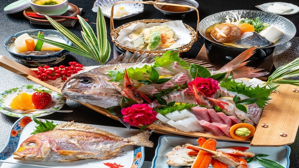 【舟盛会席】お刺身好きな人にはたまらない！旬魚（しゅんとと）を味わう