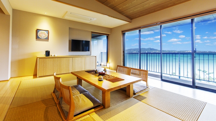 【さき楽90・朝食付】心ほどける沖縄の島時間、目覚めの海景と味わう彩り豊かな和朝食（M）／大浴場付