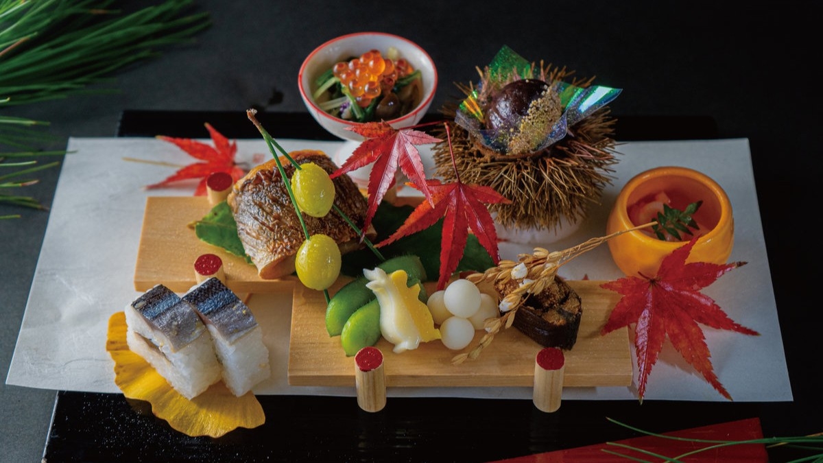 【さき楽60・夕朝食付き】事前決済・返金不可｜厳選した沖縄×北海道の恵みを味わう名嘉真会席（D）