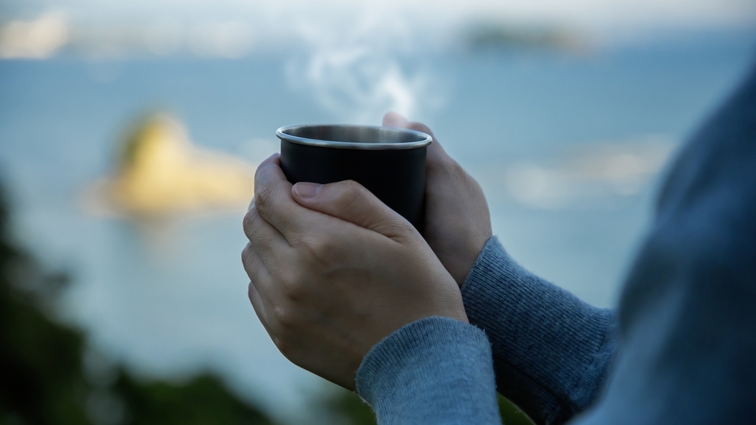 【中庭ブリューコーヒー体験】紀州備長炭焙煎珈琲を絶景とともに味わう〈オールインクルーシブ〉