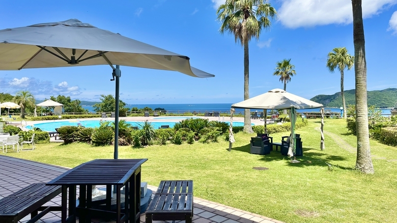 【中庭ブリューコーヒー体験】紀州備長炭焙煎珈琲を絶景とともに味わう〈オールインクルーシブ〉