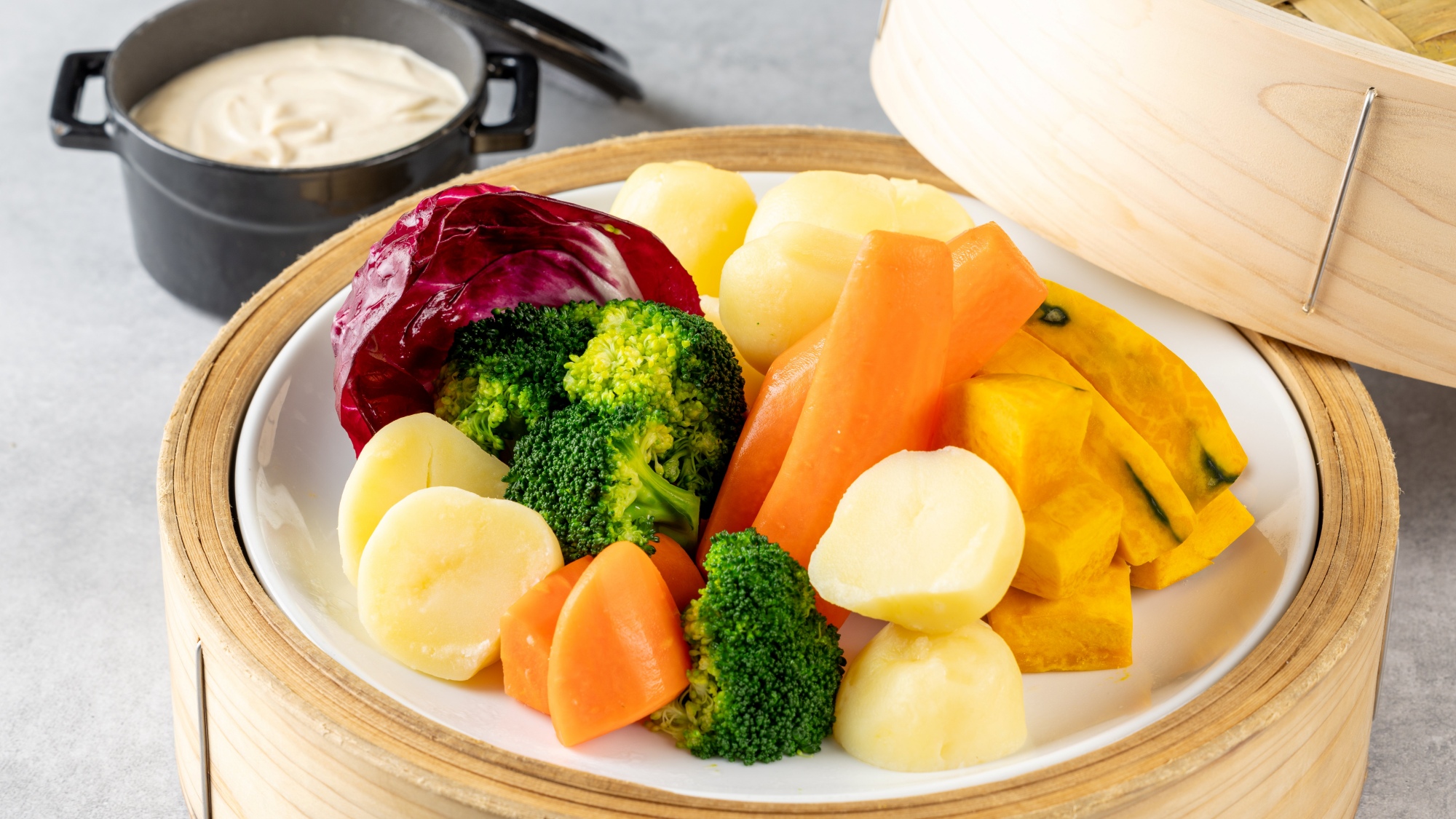 ＜Breakfast Buffet＞蒸し野菜
