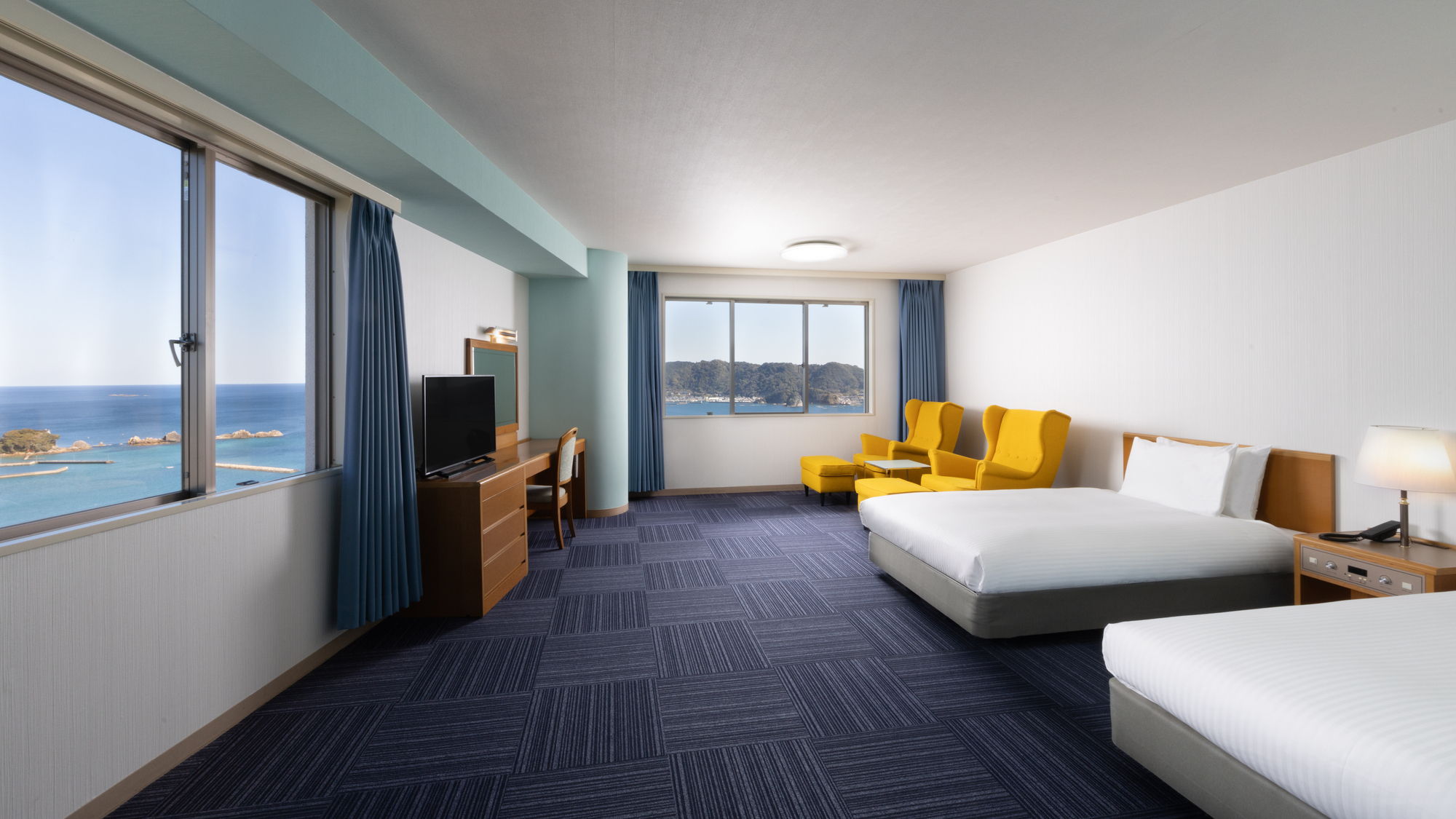 クラシックツインハイフロア / 海側