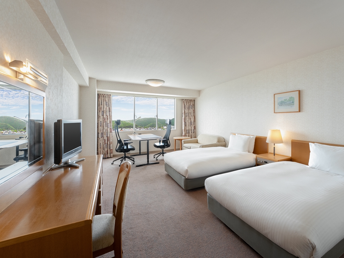 クラシックツインビジネスルーム / 山側