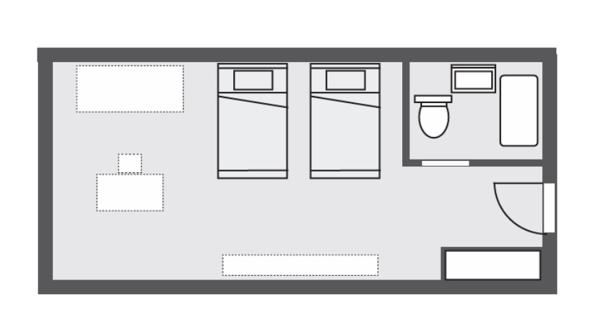 クラシックツインビジネスルーム 