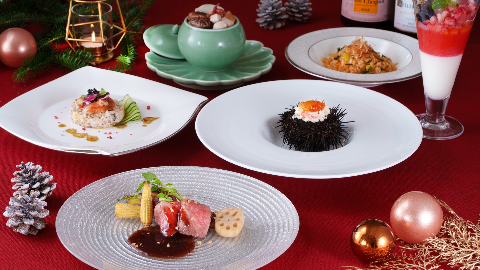 【クリスマス限定】ホテル最上階で愉しむクリスマスチャイニーズディナーコース付