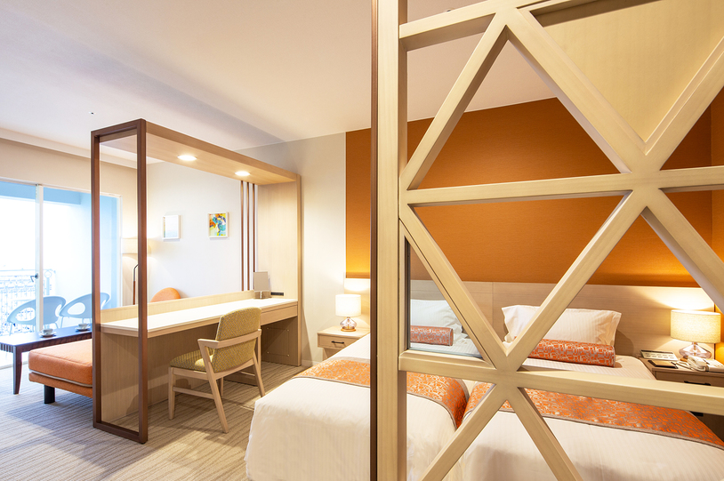 オーシャンビューバス・ラグジュアリーツインルーム※一例