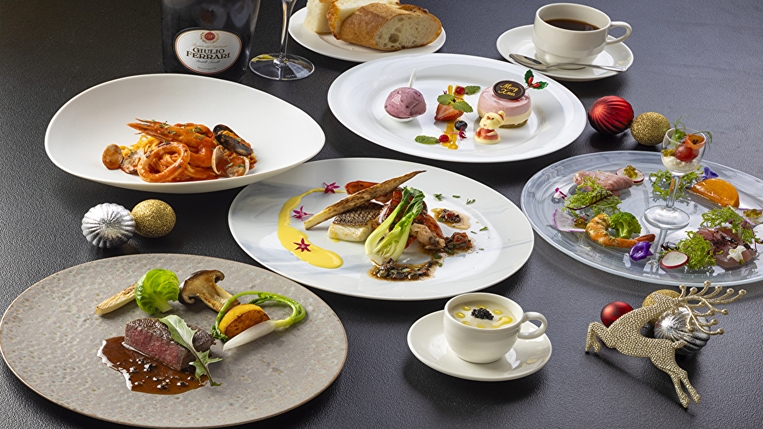 海辺で過ごす聖夜のイタリアン＆オーシャンビュー客室でゆっくり過ごすクリスマス〜伊フルコース〜