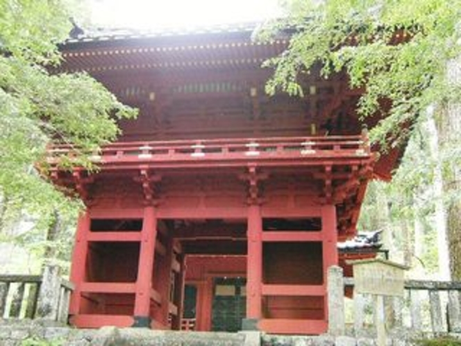 ≪日光世界遺産：滝尾神社：楼門≫