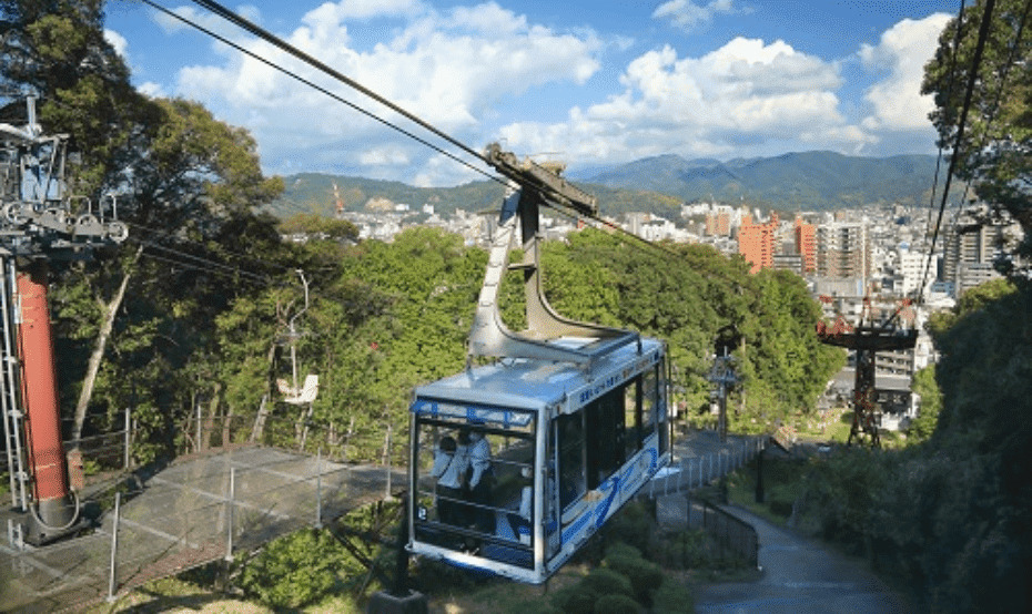 松山城ロープウェィ乗り場