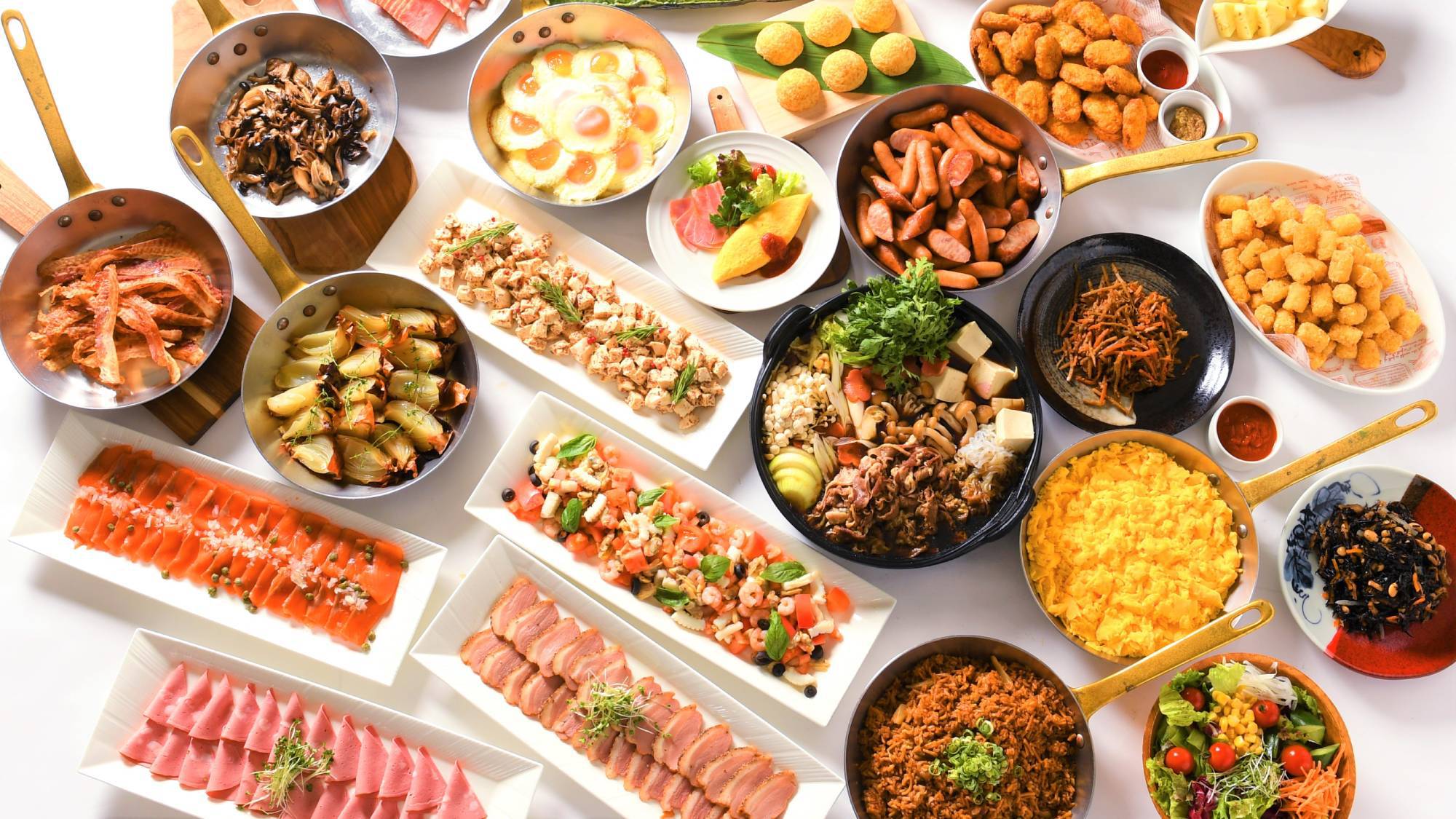 2025年10月からの朝食バイキング一例