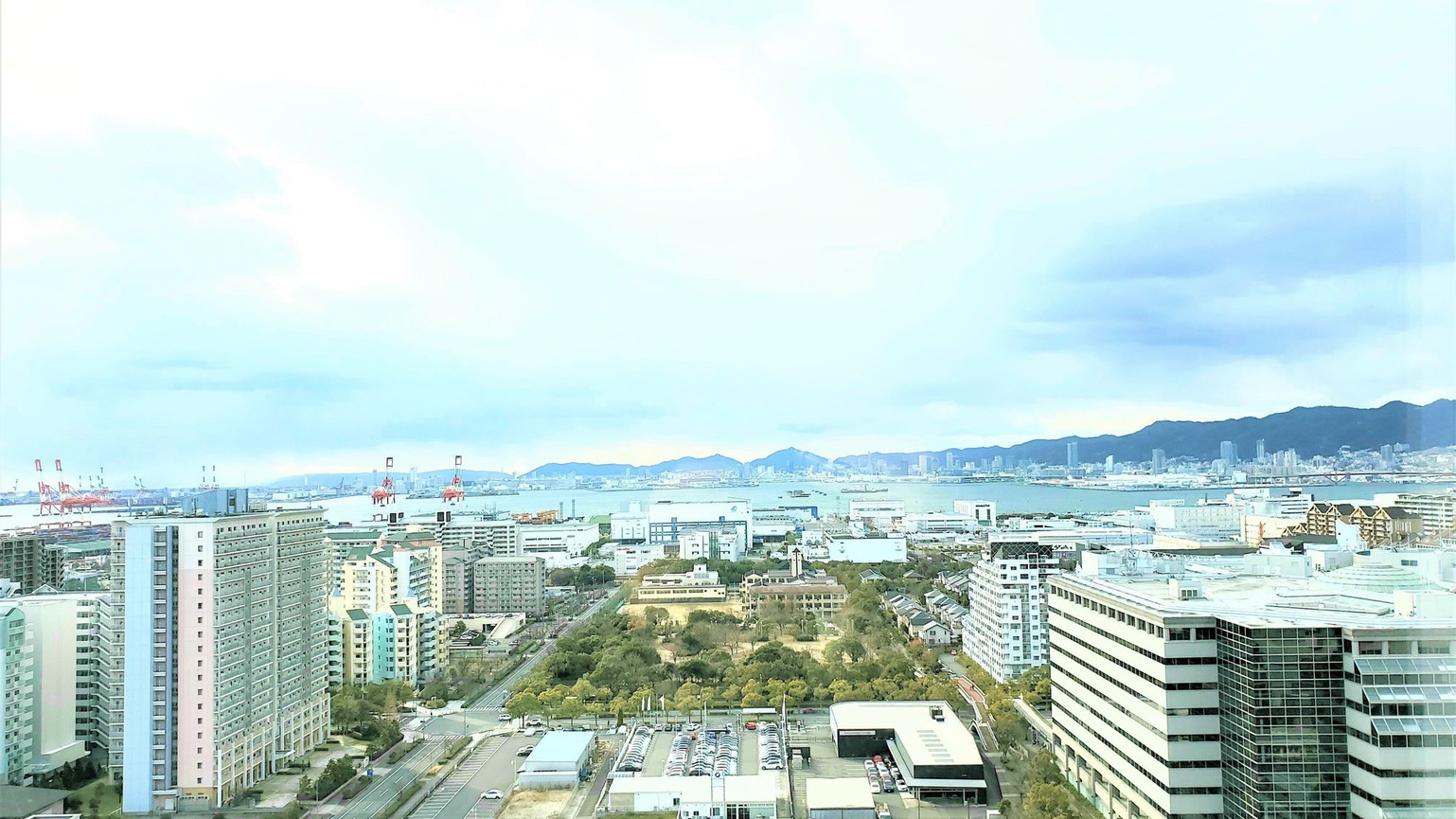 ■お部屋からの景色イメージ(神戸港側)
