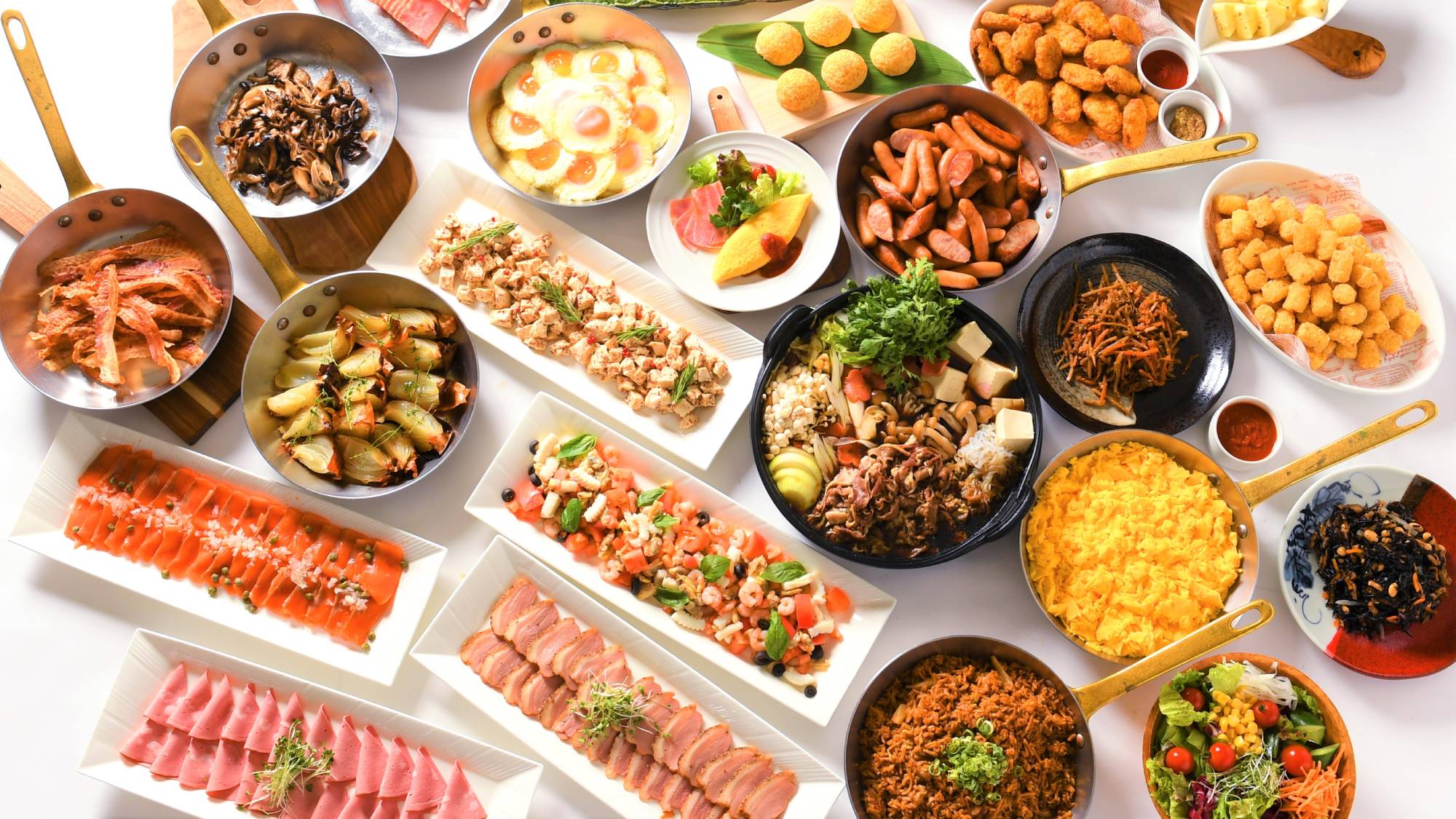 2025年10月からの朝食バイキング一例