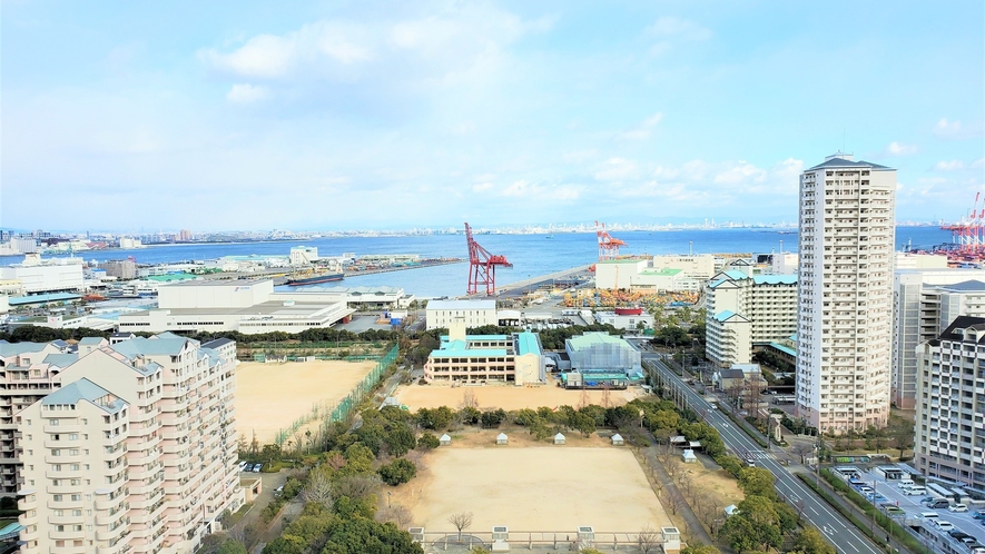 ■お部屋からの景色イメージ(大阪湾側)