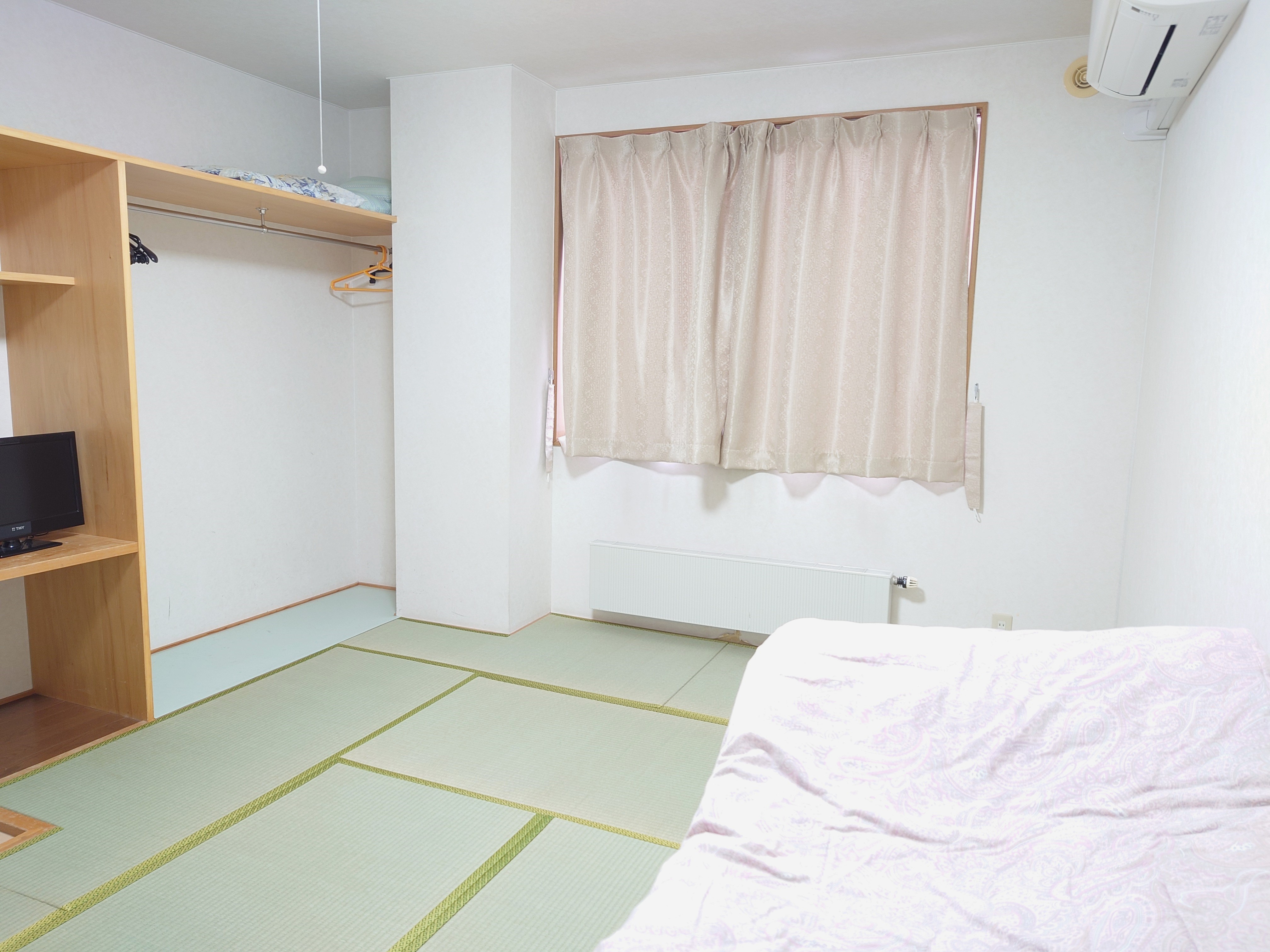 和室1～3名個室（禁煙室）アウトバス・トイレ　テレビ・冷暖房完備