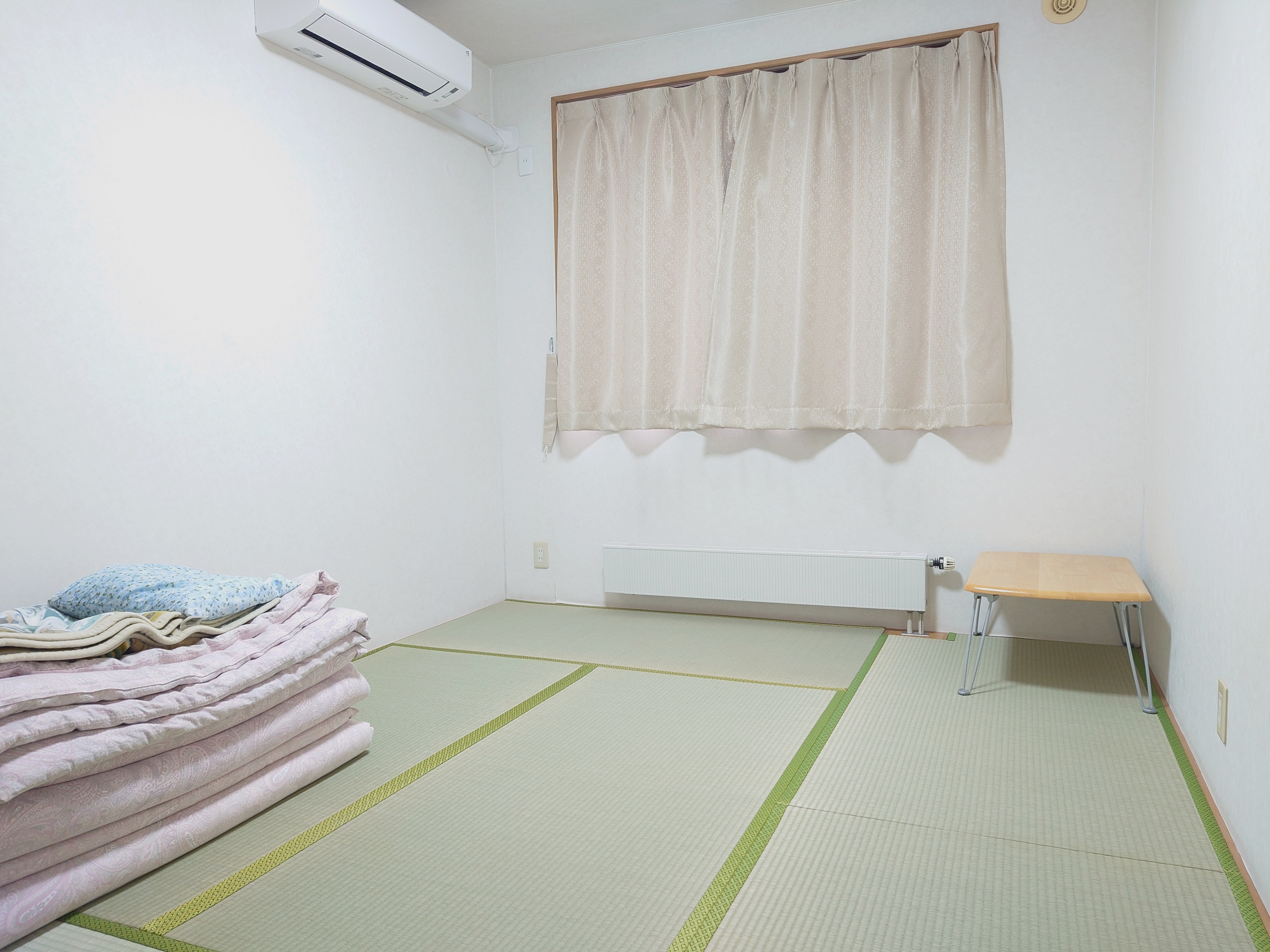 和室1～3名個室（禁煙室）アウトバス・トイレ　テレビ・冷暖房完備