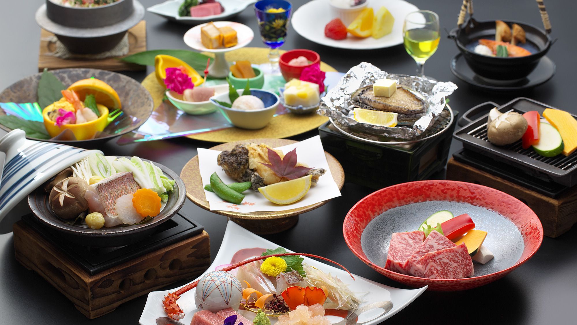 ◇【会席グレードアップ】四季の味覚を厳選！美食会席プラン